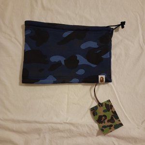 Bape neck warmer.  Blue camouflage.